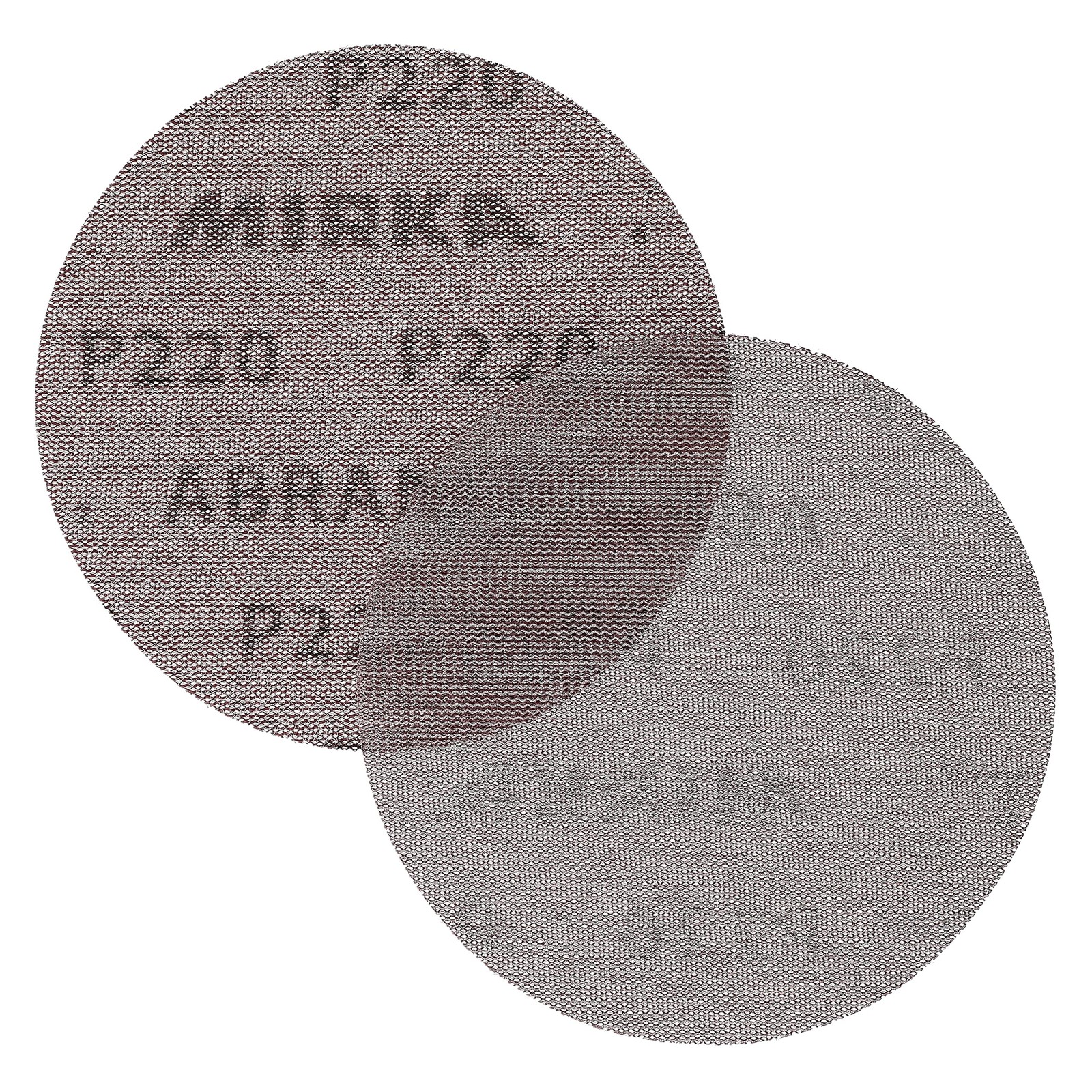 Mirka Abranet Net Disc / 5 inch/Grit 220 / Sandpaper Sanding Discs Hook and L…