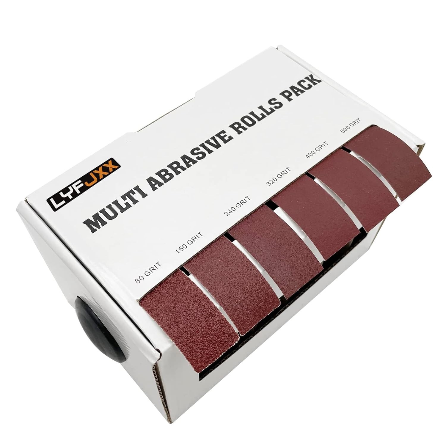 Assorted Grit Emery Cloth Rolls – Perfect for Home Projects and Professional Use