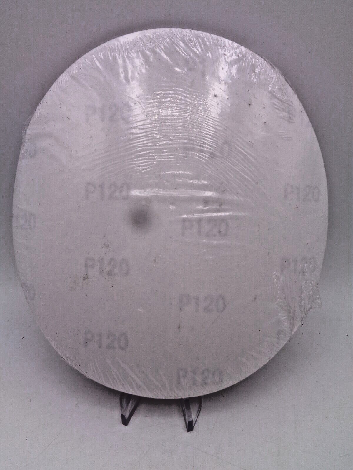 10pk POWERTEC Model # 110560 – 8 inch Aluminum Oxide Sanding Disc – 120 Grit