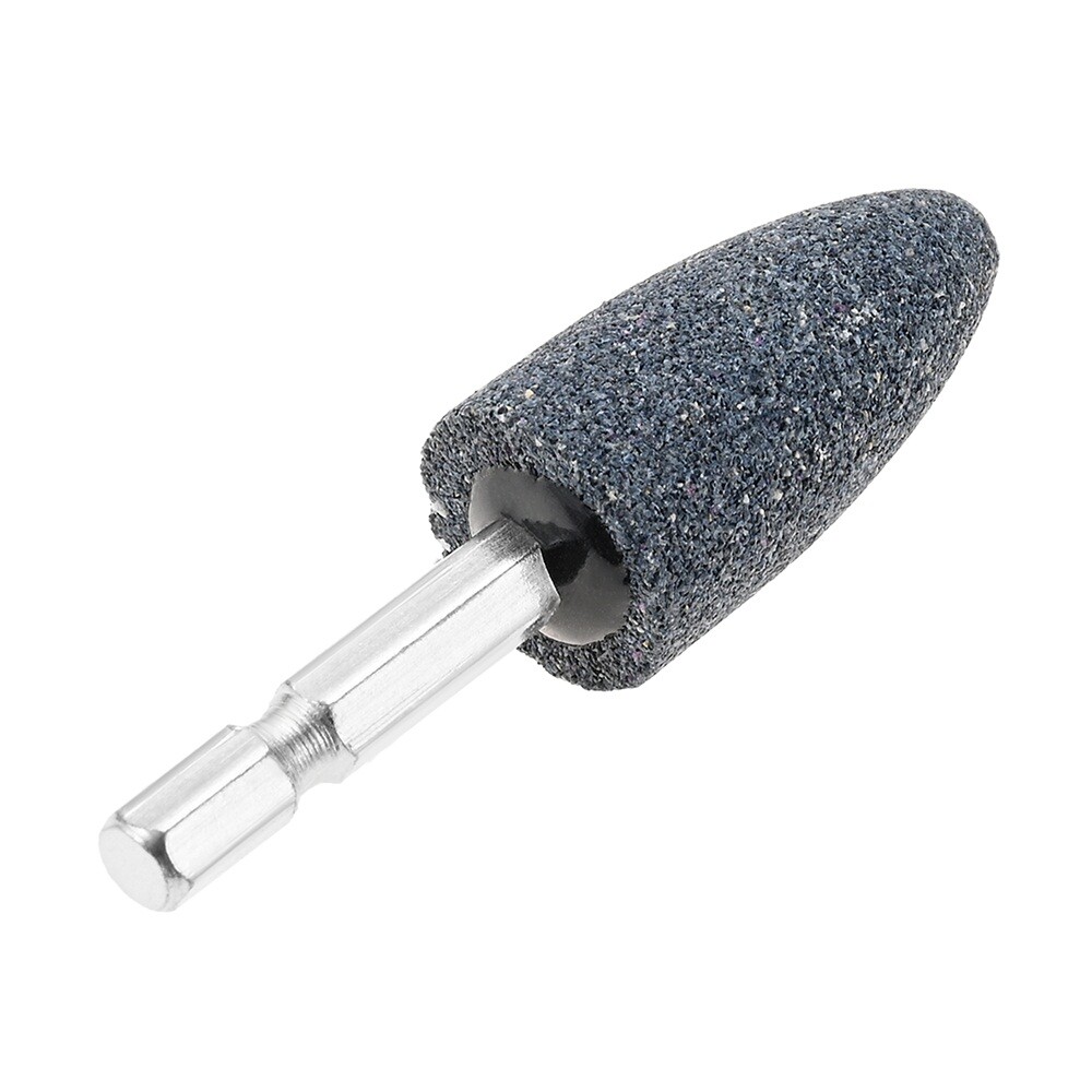 10Pcs Cone Shape Grinding Stone Aluminum Oxide For Die Grinder Other Rotary Tool