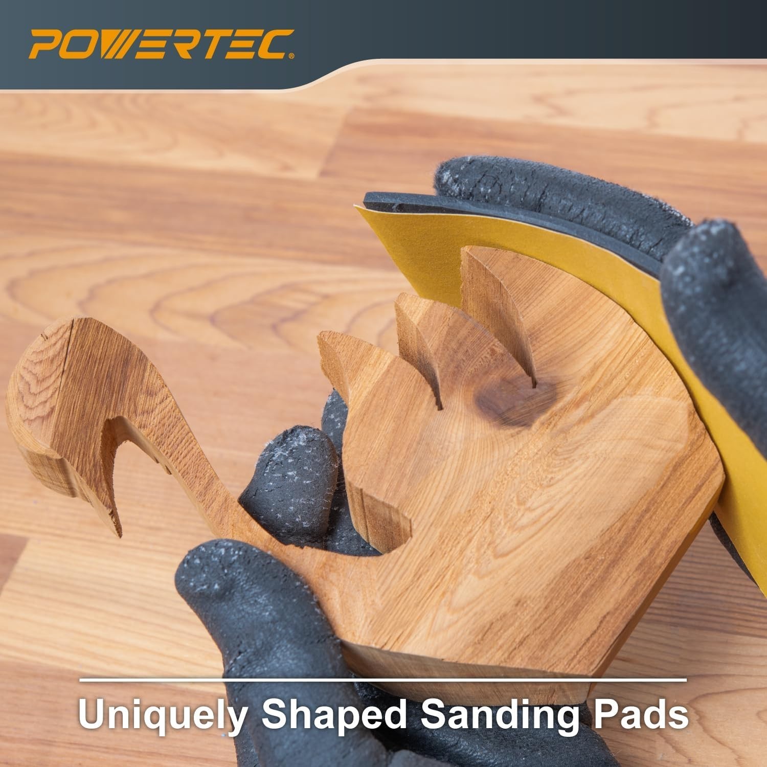 Flexible Contour Sanding Grip & Foam Pad Set for Curves, Wood, Metal, Plastic