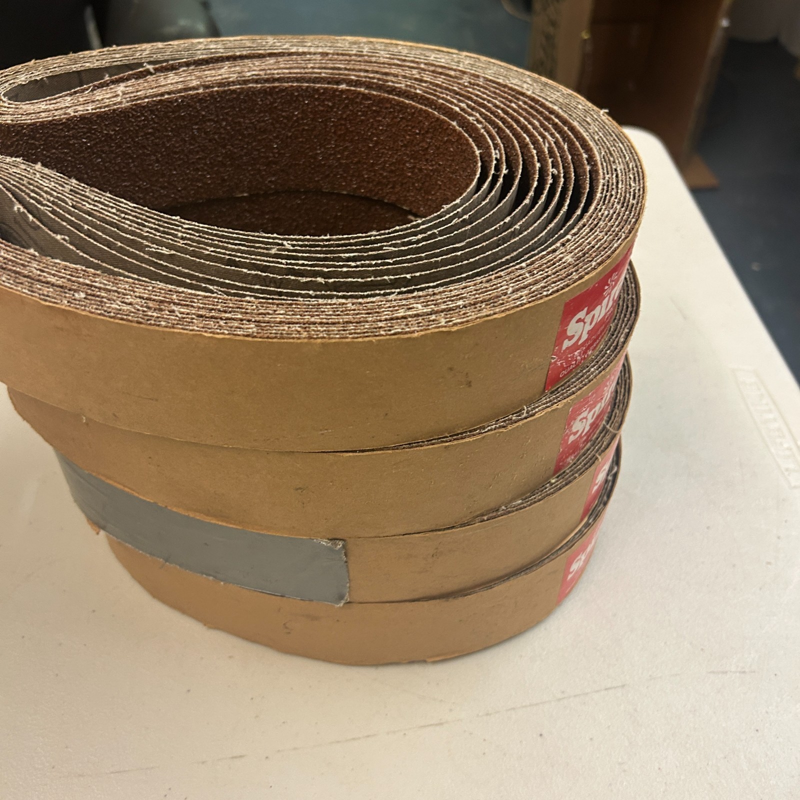 Emery Cloth Aluminum Oxide Sanding 4 Package 36 Grit 2″ x 48″ 10 Piece per Roll