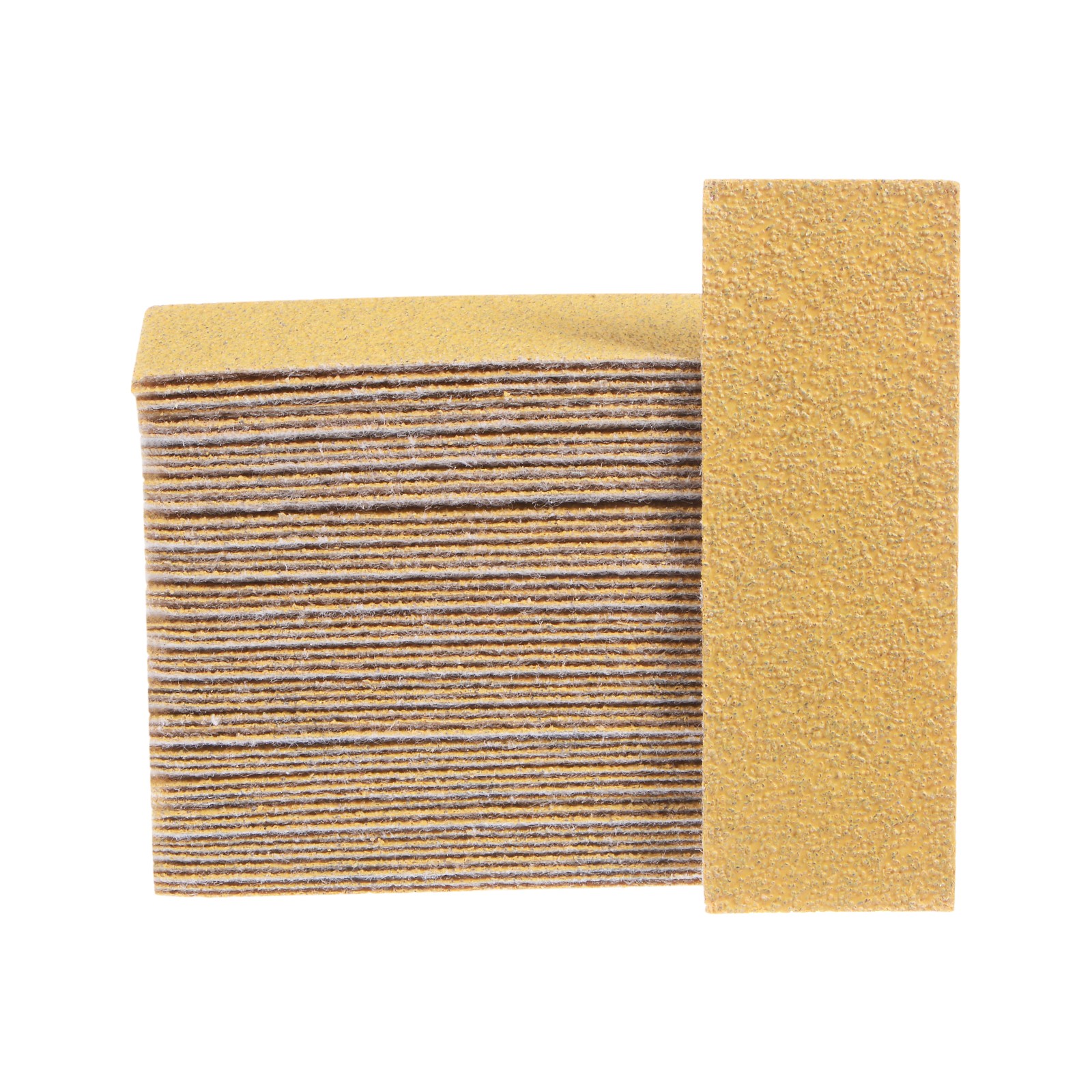 50pcs Micro Detail Sander Paper 60 Grit 3.5 x 1.2 Inch Finger Sander Sandpapers