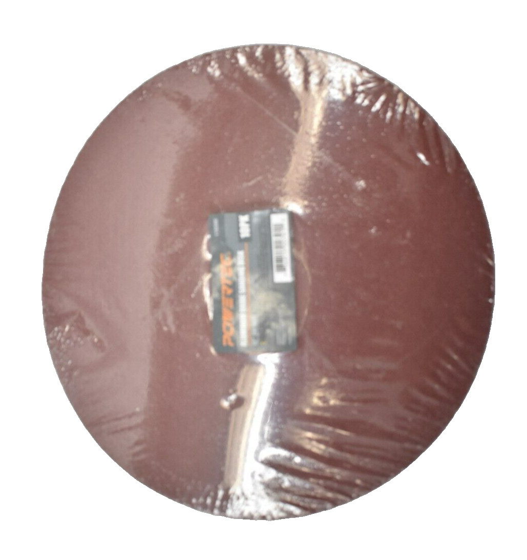 Powertec 12″ PSA 60 Grit Aluminum Oxide Adhesive Sanding Discs 10 Piece Kit
