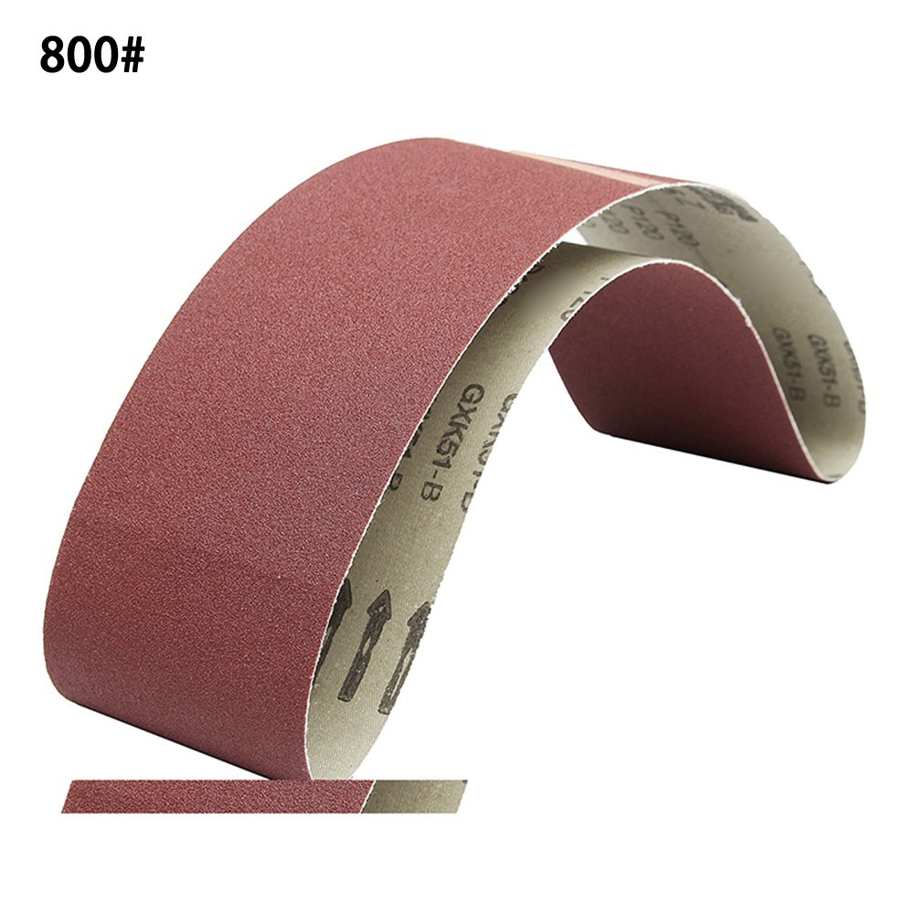 Premium Grade Zirconium Corundum Sanding Belts Blue 100*915mm 801000 Abrasive