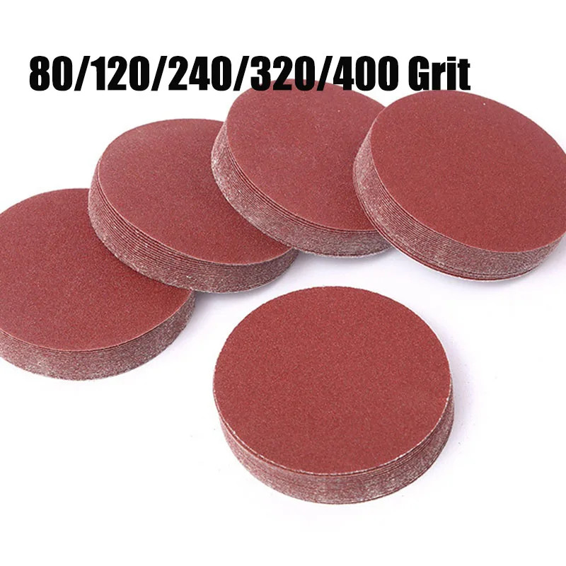 10/50/100pcs 5 Inch Hook And Loop Sanding Discs In 60-1000 Grits – Perfect For R
