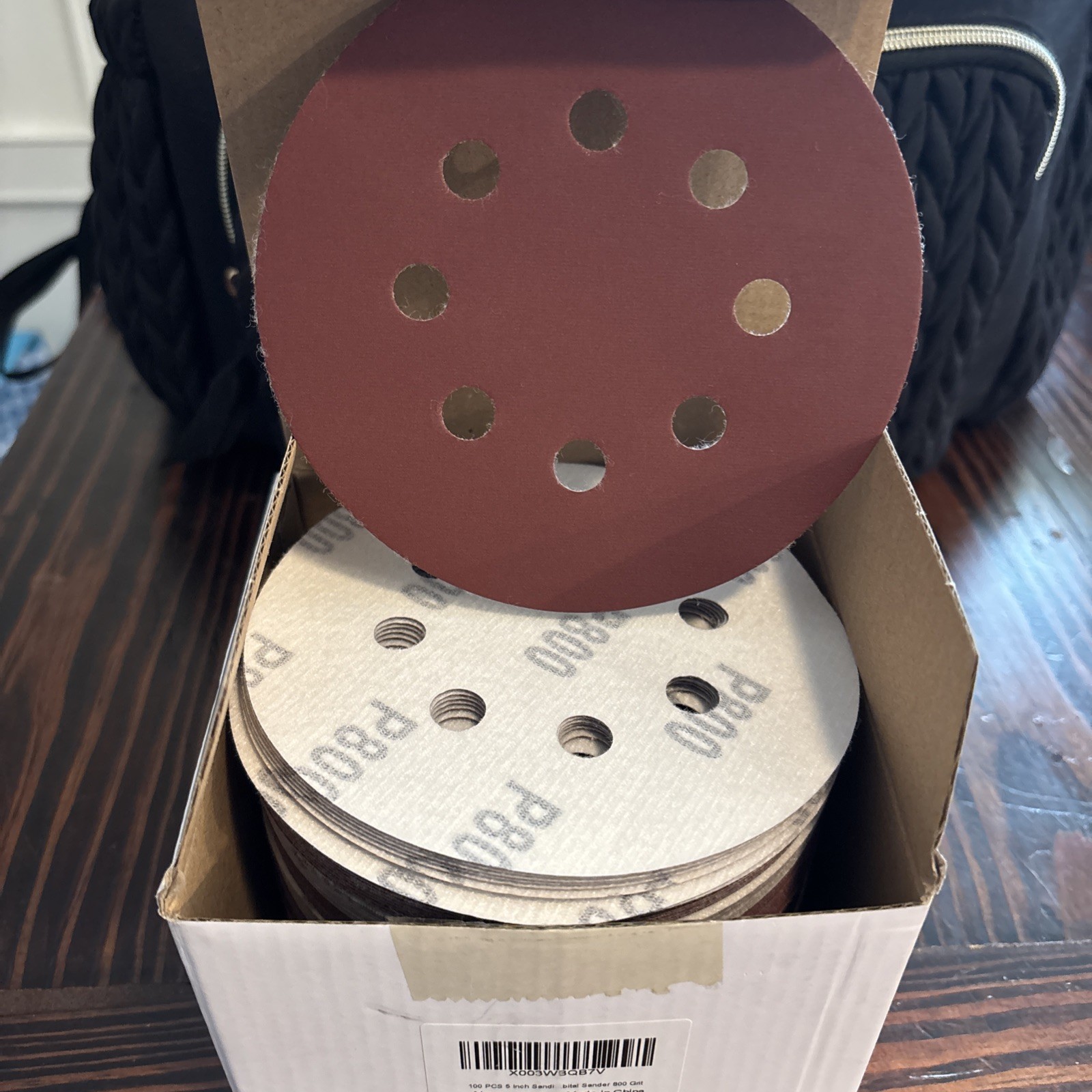 500 PCS 5 Inch Sanding Discs For Sander P800