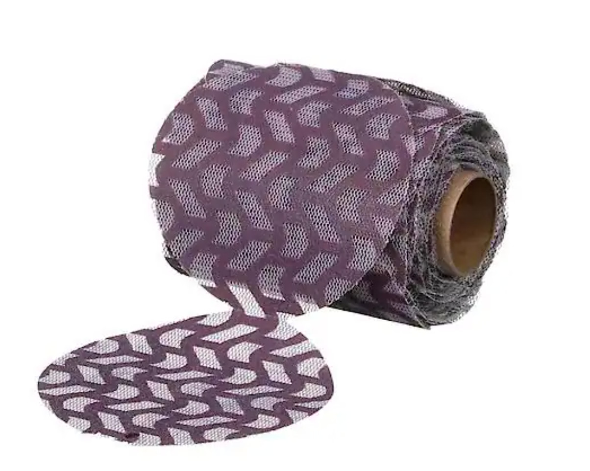 3M Cubitron II Net Disc Roll 31683 220+ Single Roll Of 50 3″ Disks