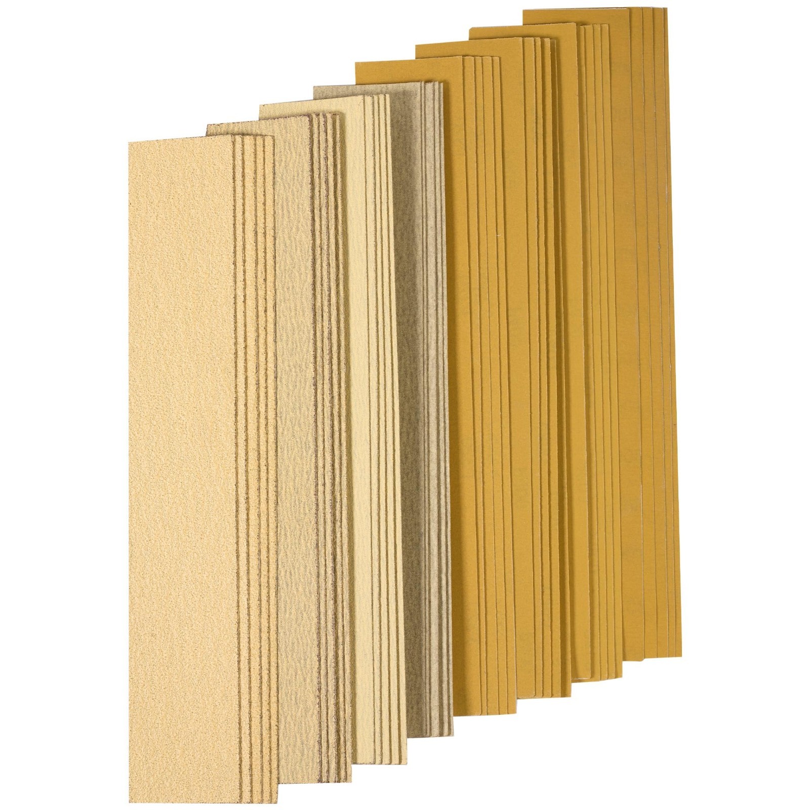 40 PCS Premium Assorted Grit Gold PSA Longboard Sandpaper Sheets 2-3/4″ x 16-…