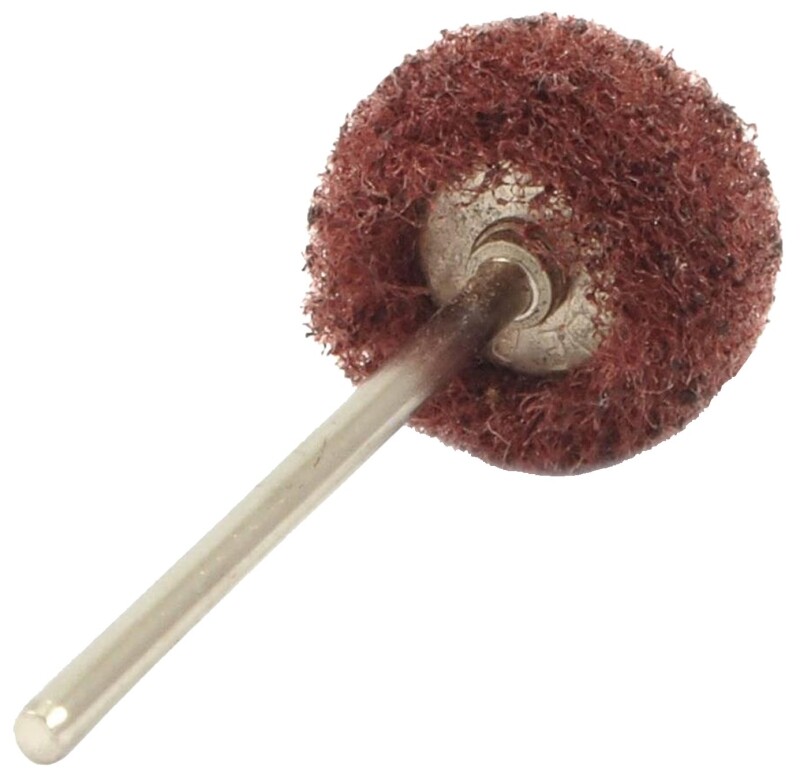 Forney 60233 Satin 30,000 rpm 3/4 in. Polishing Buffing Pad 3/32 Dia. in. Shank