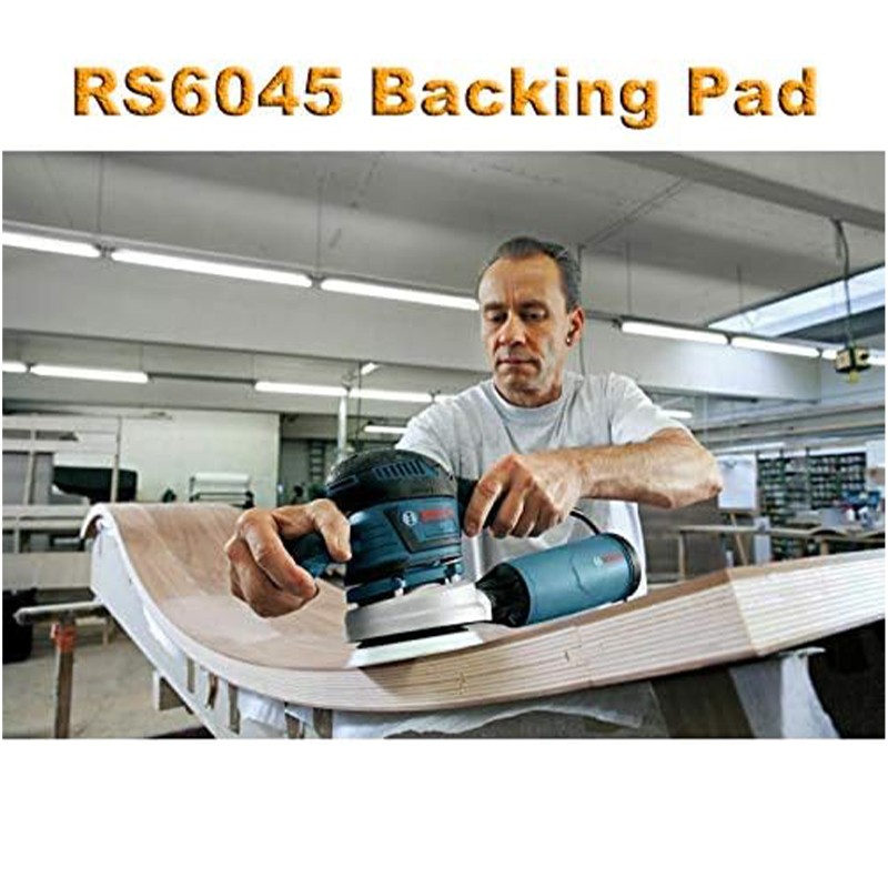 6″ 6-Hole Hook&Loop Sander Backing Pad For Bosch RS6045 RS6046 ROS65VC 1250DEVS