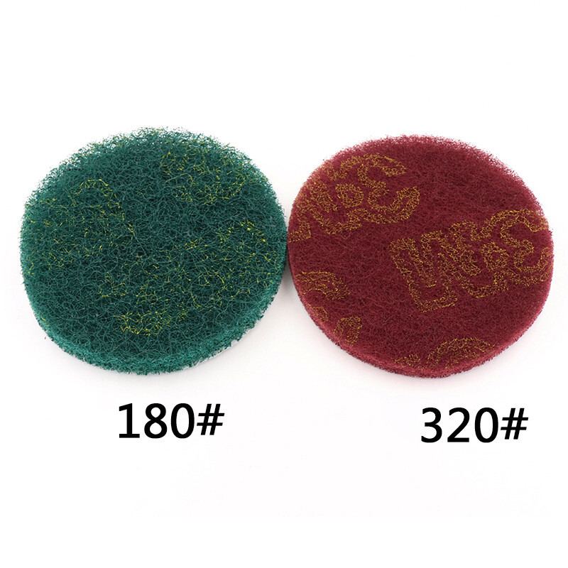 4 Inch 100mm Round Polishing Wheel Scouring Pads Grinding Disk Sanding Discs