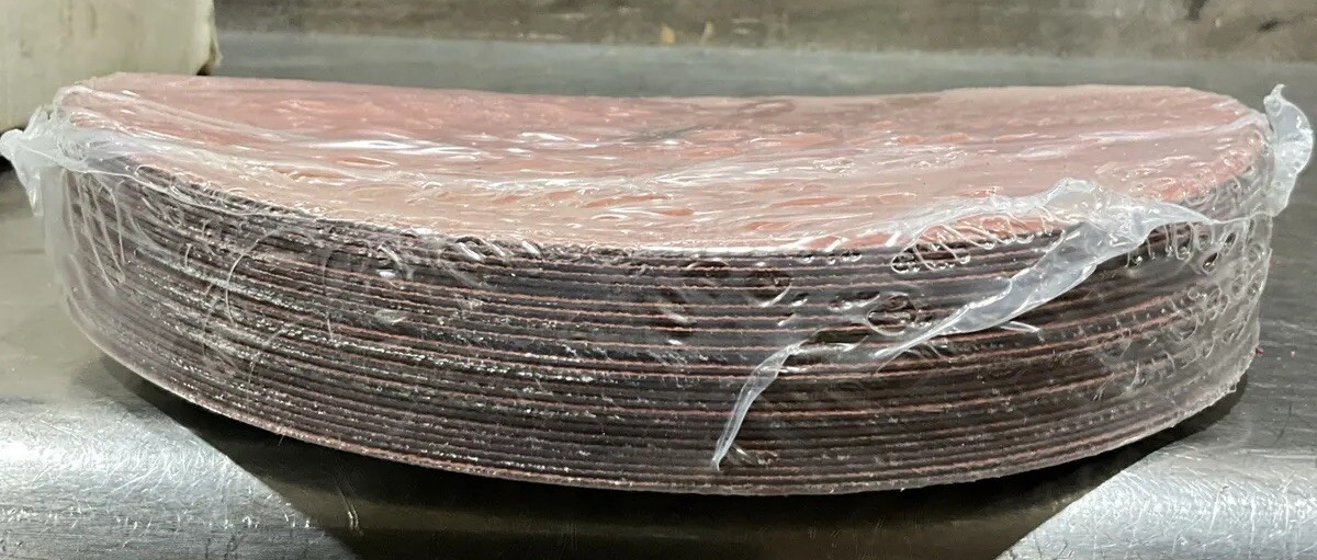 CERAMIC RESIN FIBER SANDING DISCS 9X7/8 – 80 GRIT CERAMIC SUPREME Type CFE