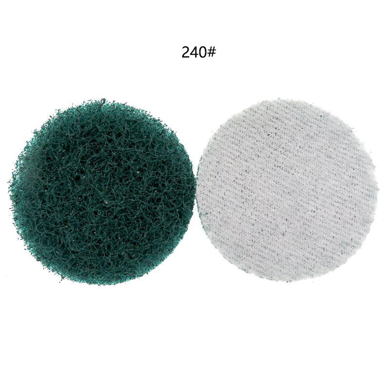 2″ 3″ 4″ Scouring Pad Hook & Loop Abrasive Cleaning Pad 240-3000 Grit Polishing