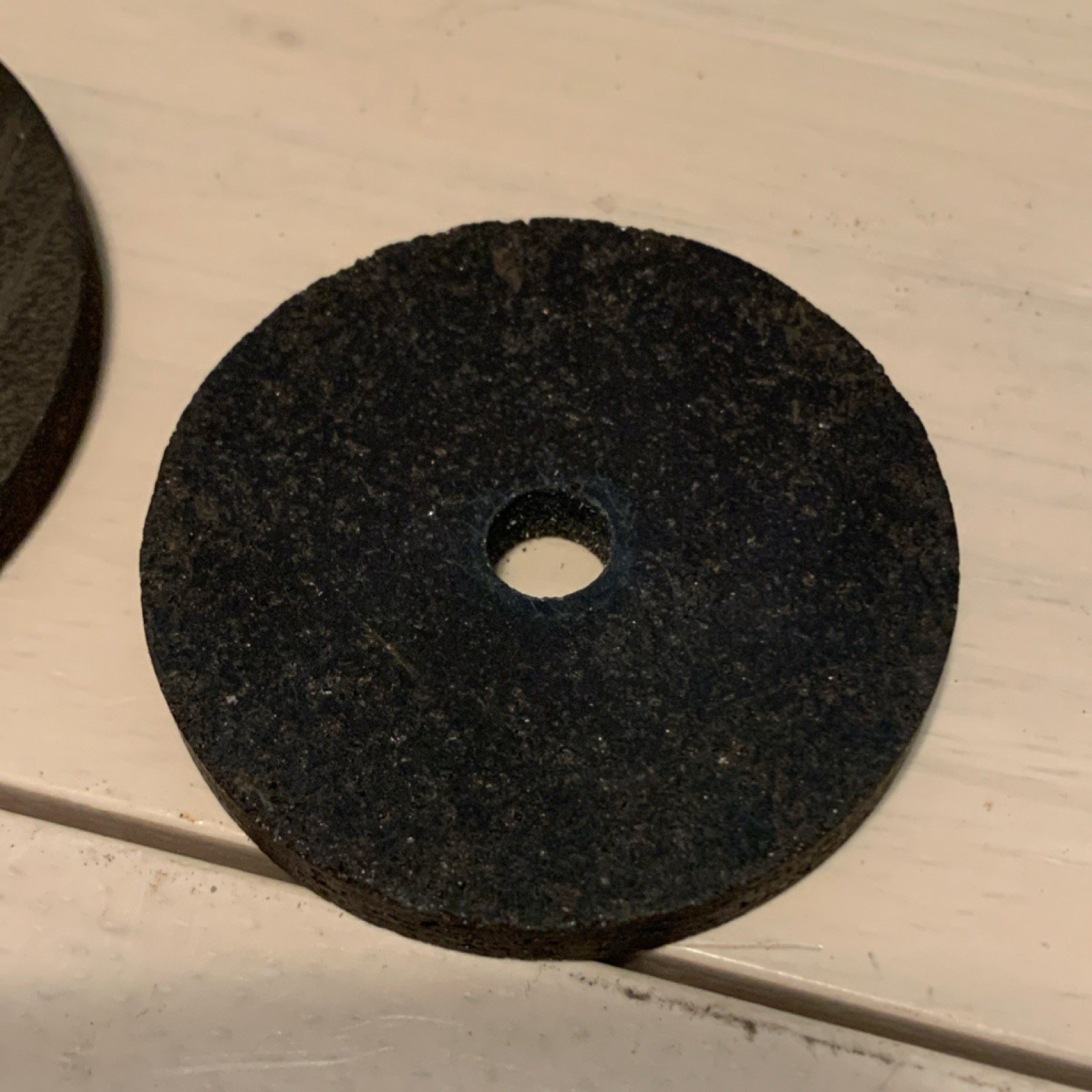 Manhattan Grinding Wheels 120 KF 106E & AZ 1842, 30CEF, Set of 2, Black