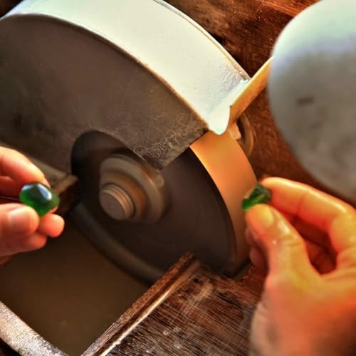 Diamond Lapidary Wheel 6 Inch x 1 Inch with 1″ Arbor Hole Jewelry 180 Grit