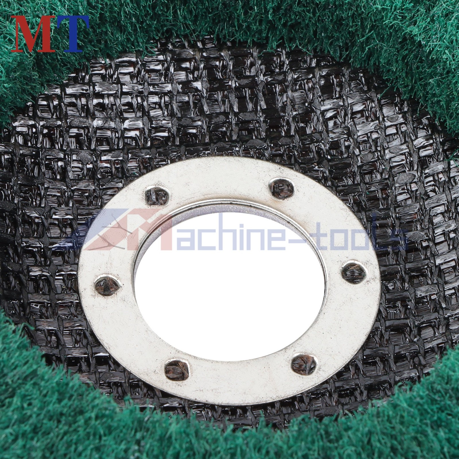 10 Pcs 180 & 320 Grit 4-1/2 Inch Scour Flap Discs Scouring Pad Polishing Wheel