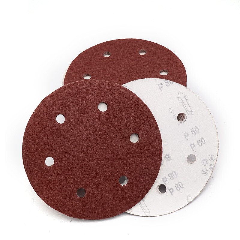 9inch Sanding Discs 40-2000 Grit Hook Loop 6-Hole Orbital Sander Paper Sandpaper