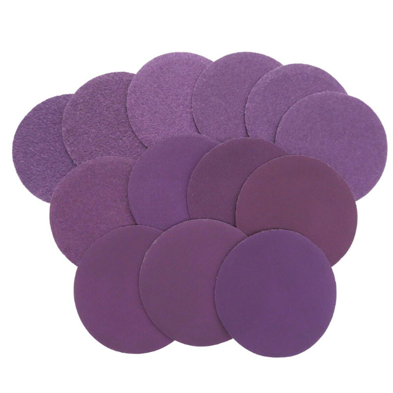 2 Inch 50mm Wet and Dry Sanding Discs Sandpaper Hook and Loop Pads 60-10000 Grit