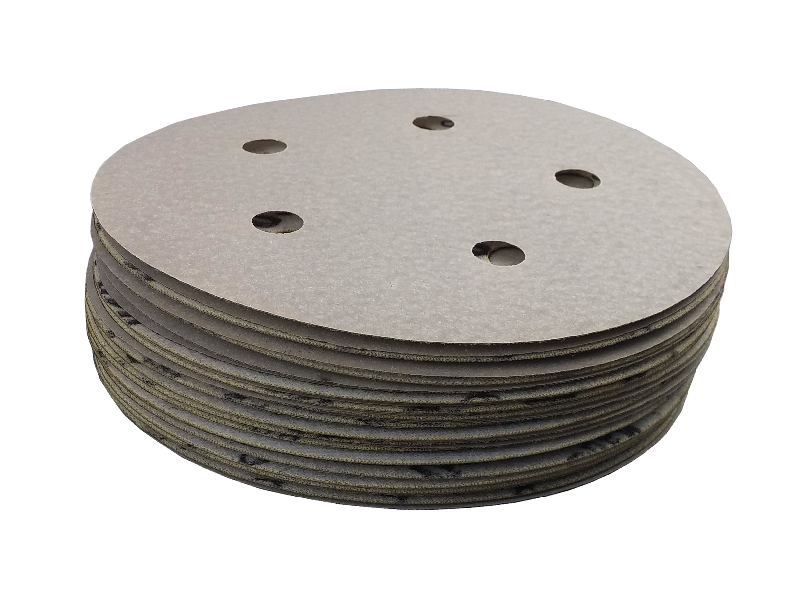 5″ X 5 Hole Platinum Film Hook and Loop Grip Sanding Discs (25 Pack, 80 Grit)