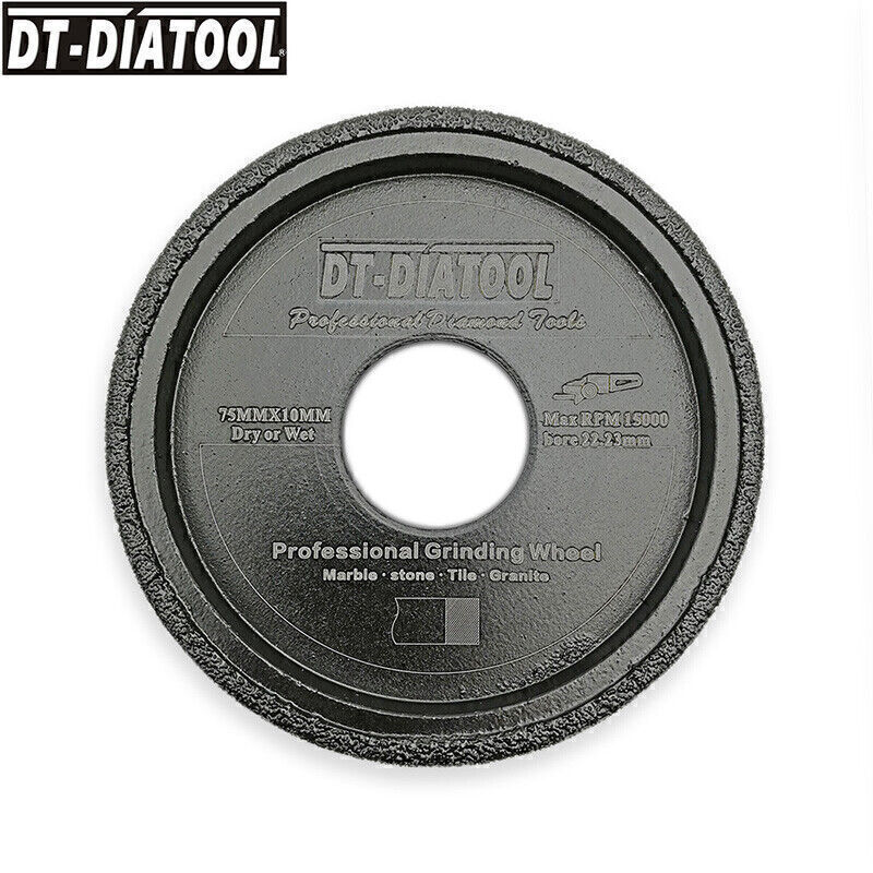 Dia 3″ / 75 MM Diamond CONVEX Wheel Grinding Disc Grinder Cup Concrete Stone Cut