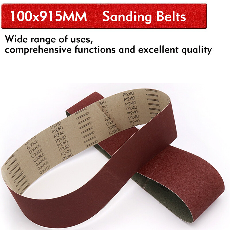 100x915mm Zirconia Sanding Belts Highest Quality Power File Sander 80 – 320 Grit