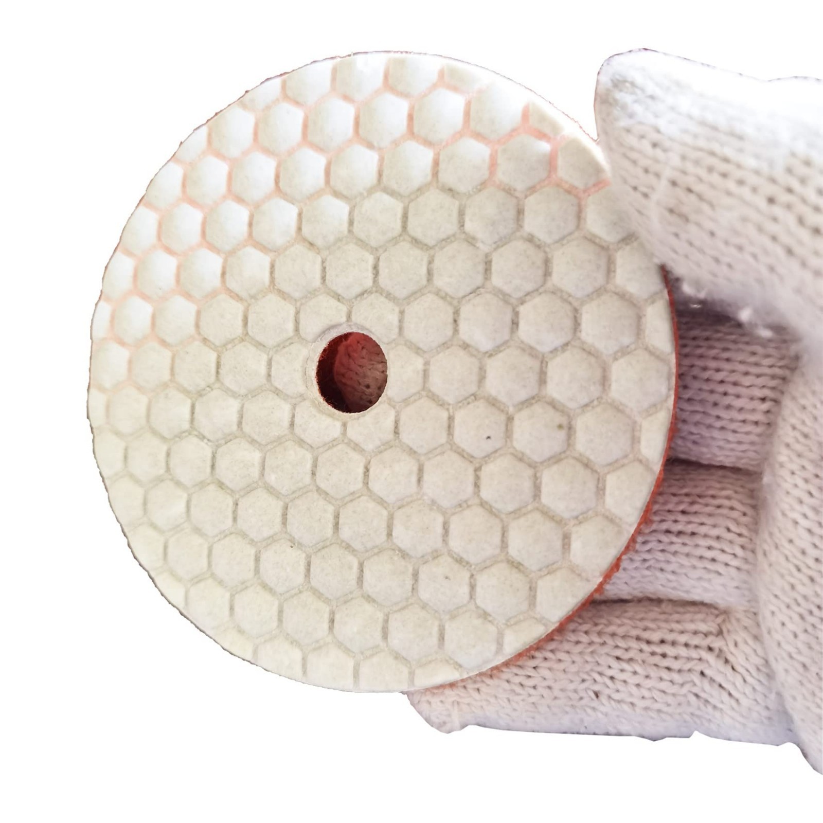16 Pack 4″ Dry/Wet Diamond Polishing Pads Set for Granite, Marble, Quartz, Stone