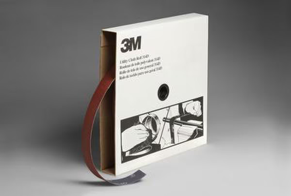 3M Utility Cloth Roll 314D, P50 X-weight, 1-1/2 in x 50 yd