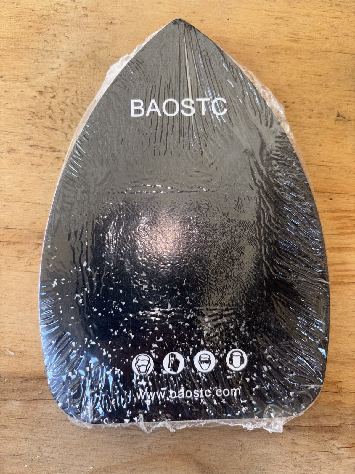 BAOSTC Palm Hook and Loop Sanding Disc Mouse style 5 hole 3-3/4” X 5-1/2” 10 Pk