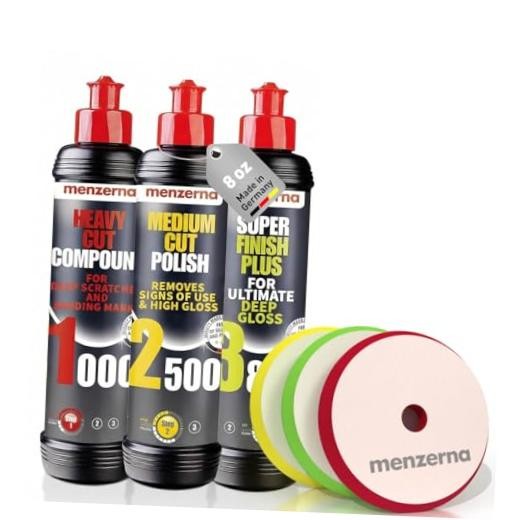 Polishing Set 8oz – HCC1000, MCC2500 & SFP3800 | 3 Polishing Set 8oz + Pad