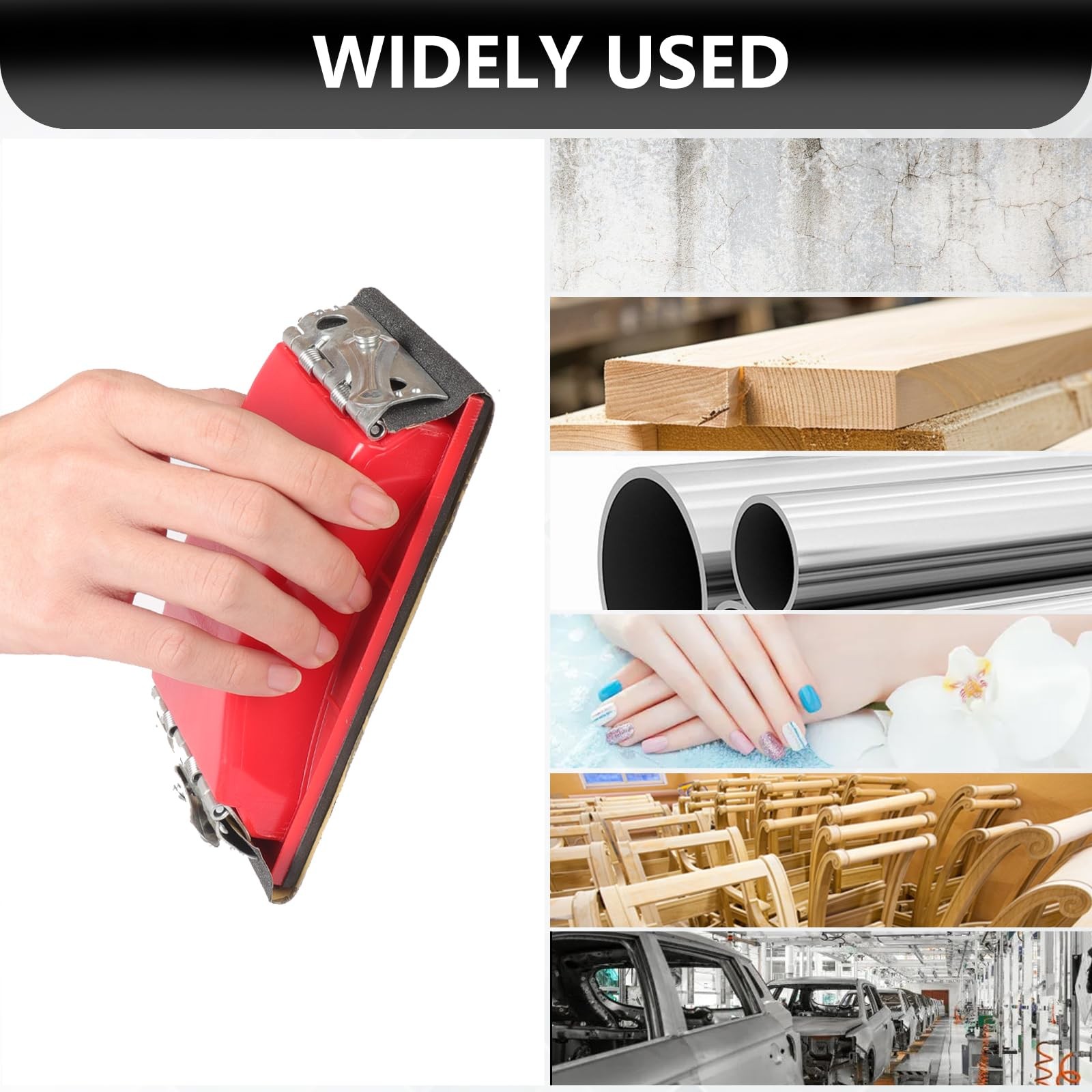 30-Sheet 3000 Grit Wet Dry Sandpaper, 9 x 3-2/3 Inch Sand 9×3.6inch, Black