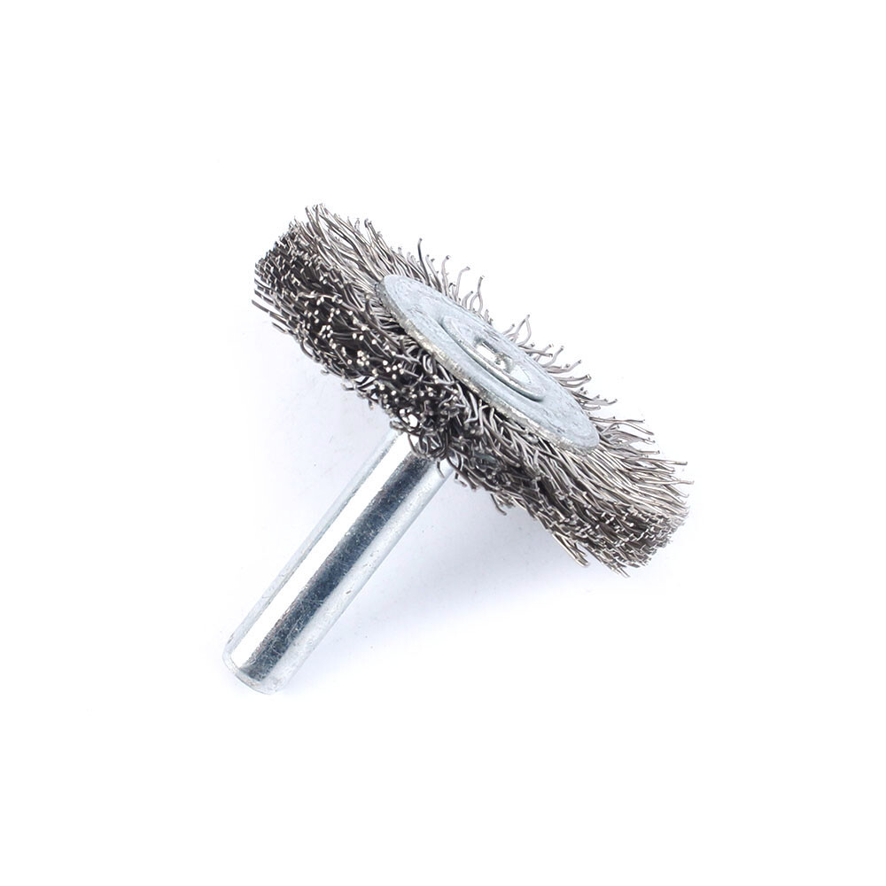 10Pc 2Inch Stainless Steel Wire Brush Grinding Wheel For Drills Rust Rotary Tool
