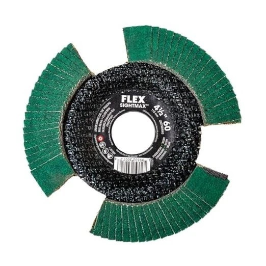 FLEX SightMax Flap Disc, Type 29 FA302002 4-1/2-inch 60 Grit