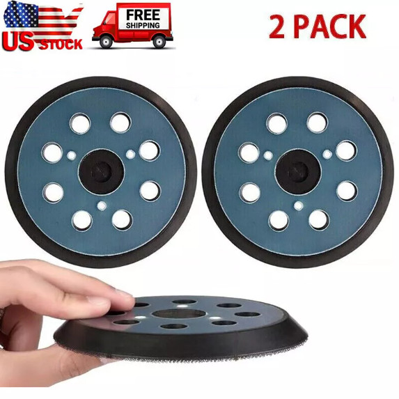 2-PC Replacement Hook and Loop Sander Pad Porter Cable 390 382 390K Type 1