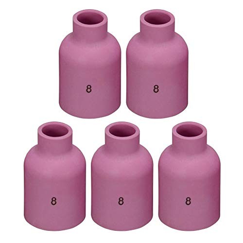 TIG Gas Lens Alumina Nozzle Ceramic Cups Jumbo Large 57N74 8# 1/2″ 10pk