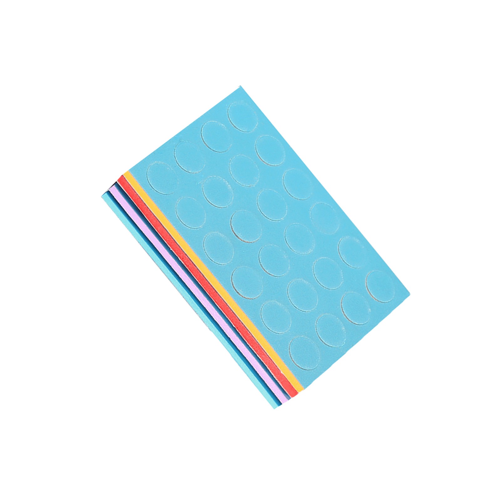 1Set 5mm/10mm Self-Adhesive Double Side Round Sponge Sandpaper Model Tool B