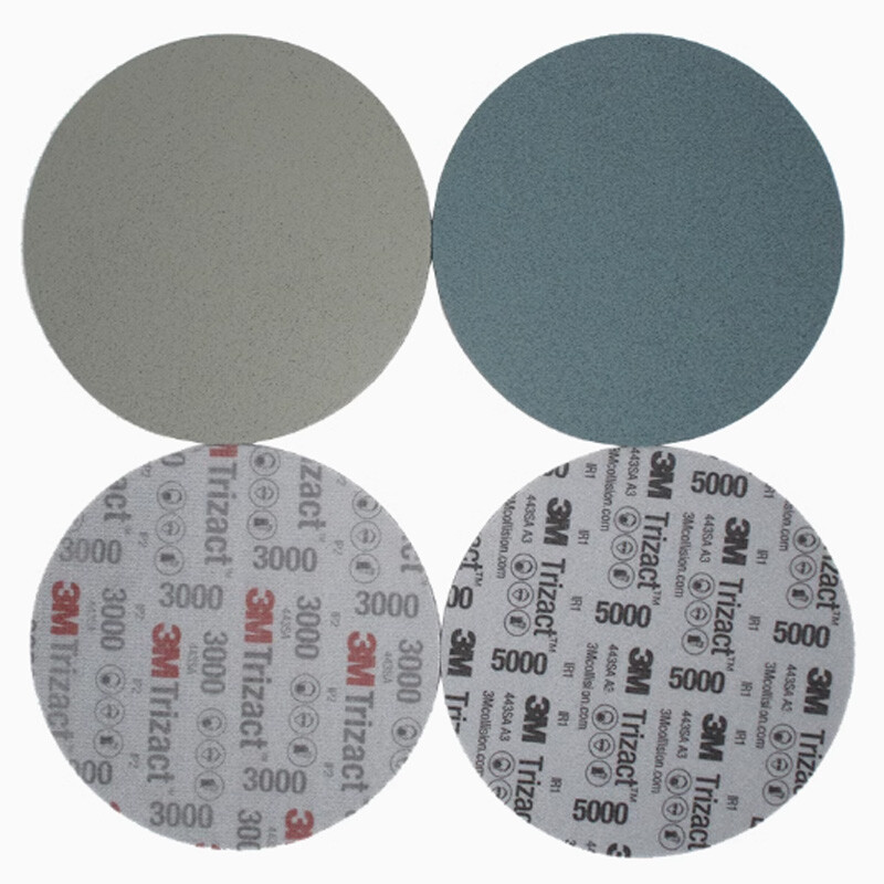 6″ Flocking Sponge Sandpaper 02085 30662 3M Trizact Foam Disc 3000# 5000# Grit