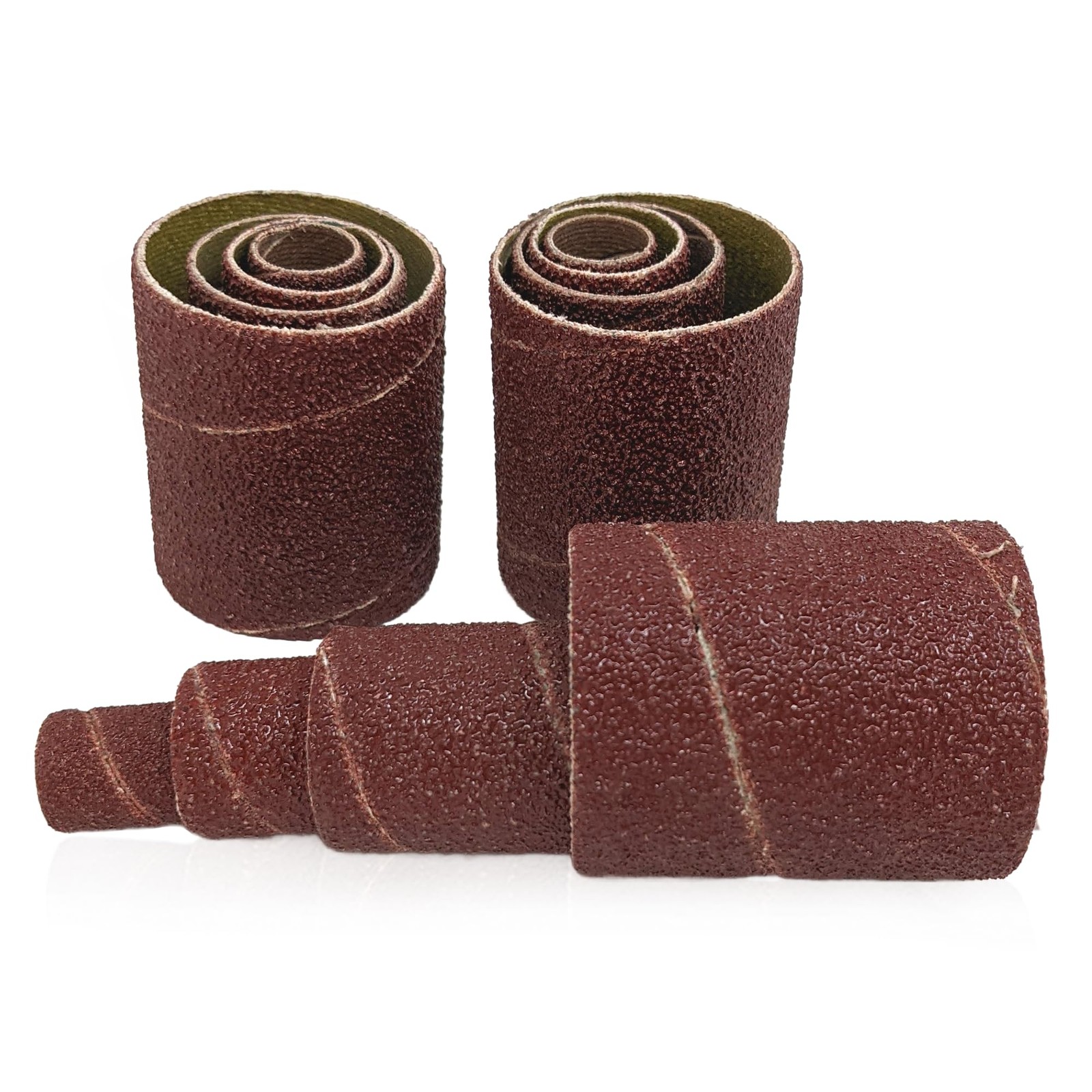 12 PCS Spindle Sanding Sleeves 2 Inch Long Coarse 60 Grit Sandpaper