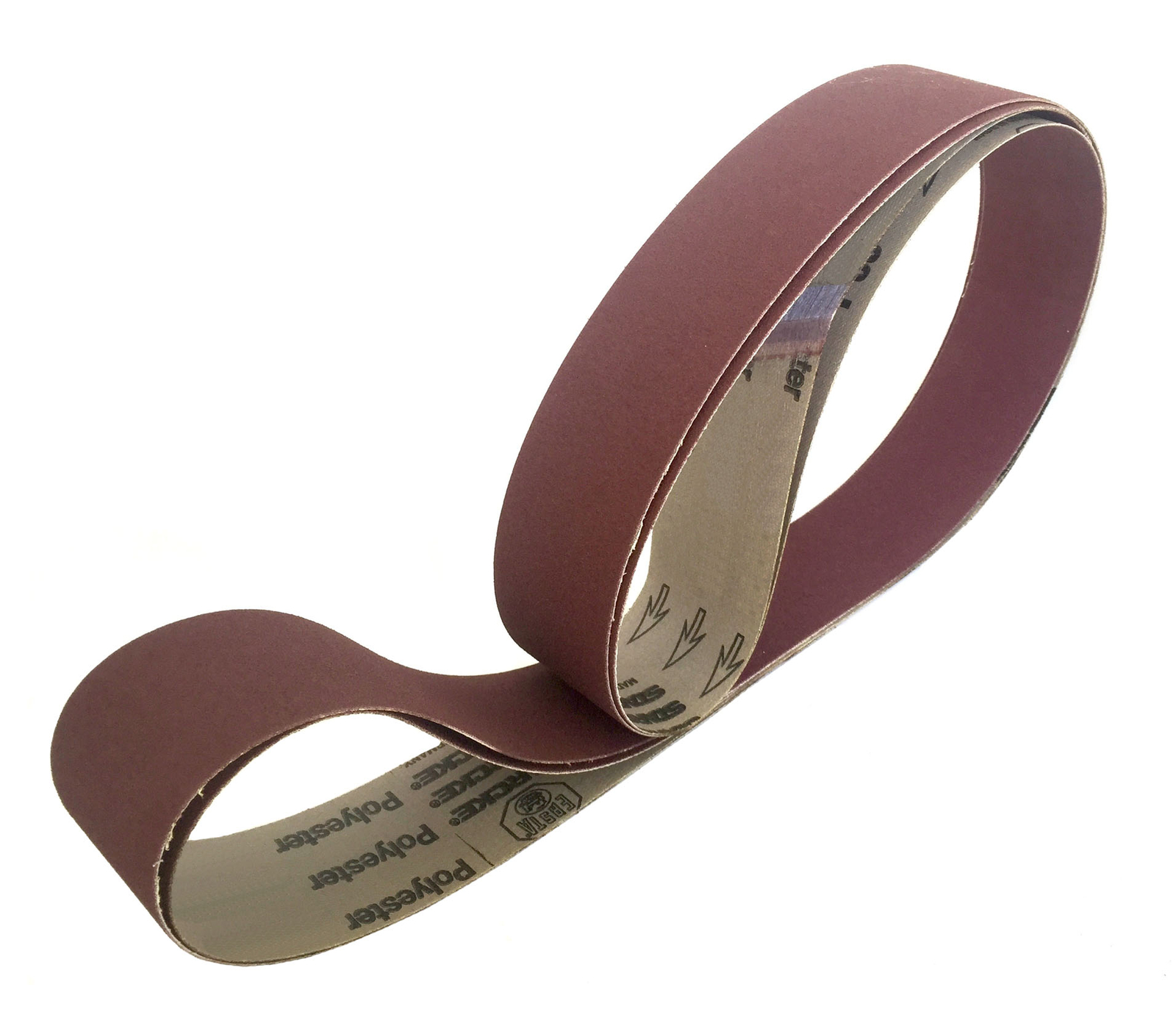 2-1/4-Inch x 80-Inch Aluminum Oxide Abrasive Belt (120 Grit, 5 Pack)