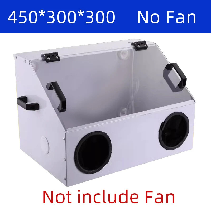Compact Water Curtain Spray Booth with Negative Pressure Exhaust Fan ForHome Use