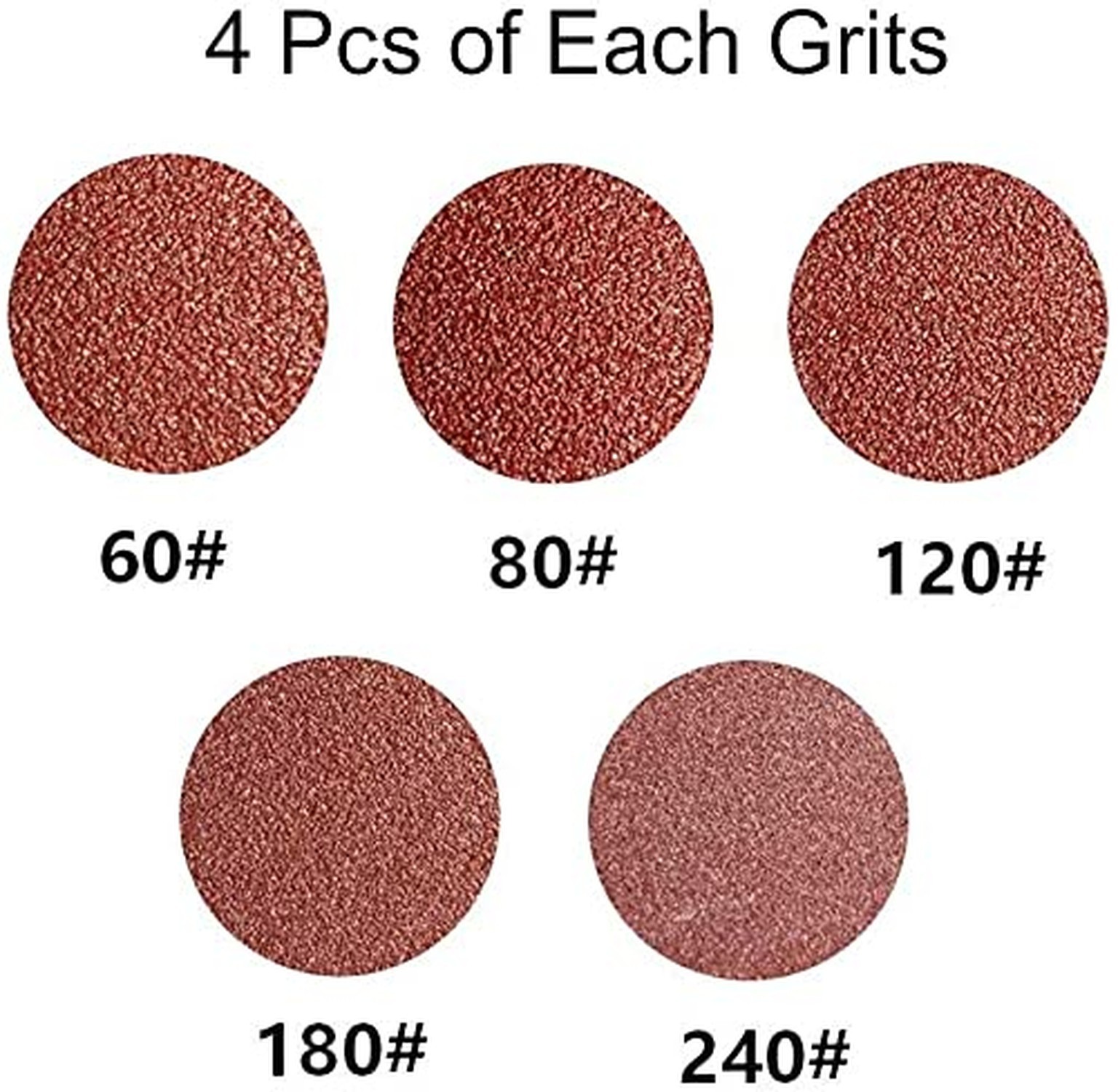1/2 Inch x 18 Inch Sanding Belts, 4 Each of 60/80/120/180/240 Grits, Belt San…