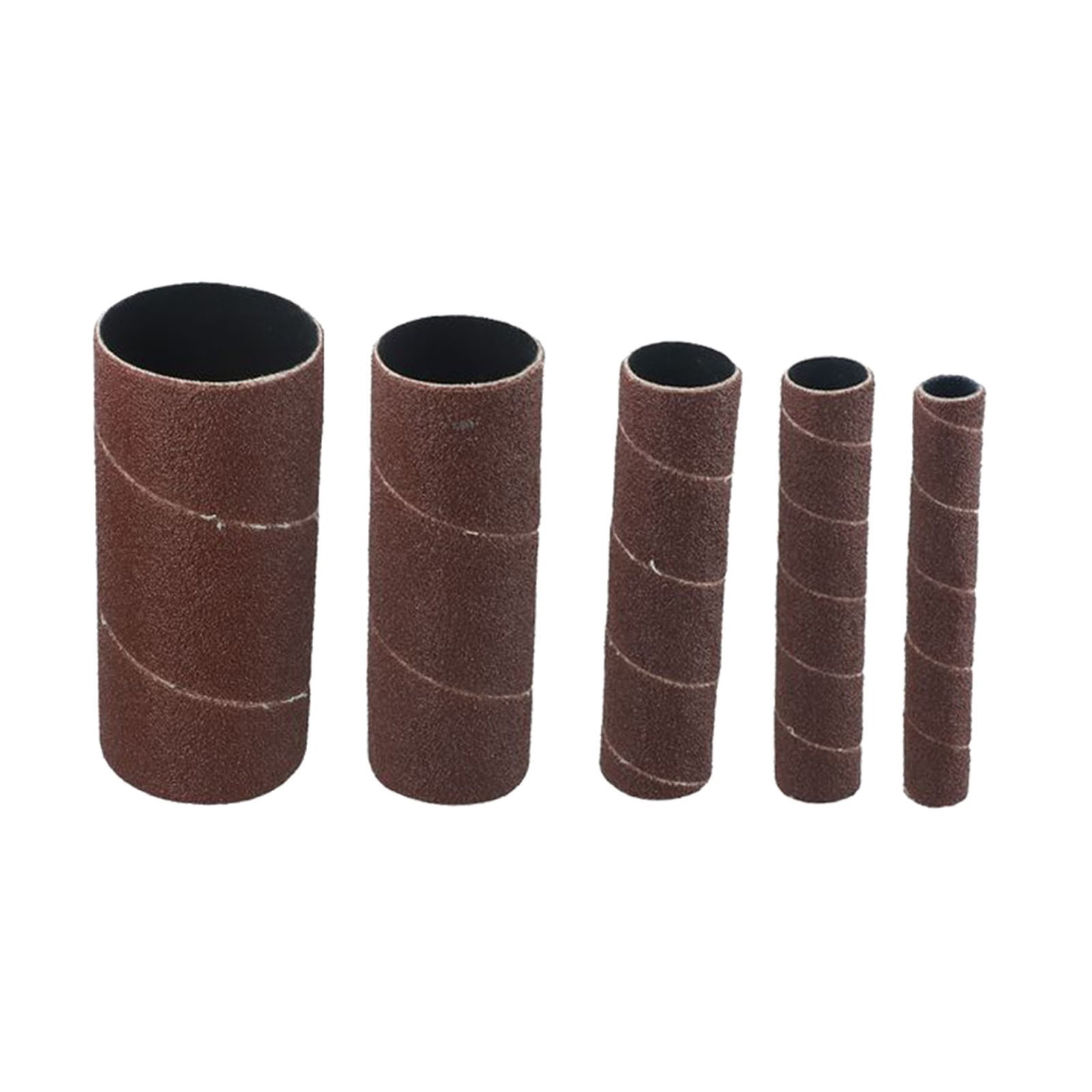 Multi Grit 4 5inch Sanding Drum Sleeves Pack of 5 for Woodworking Projects
