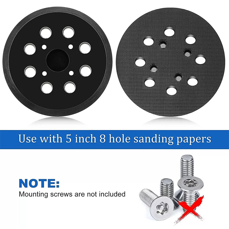 1* 5″ Hook&Loop Sander Pad for Ryobi RS290 RS280 RS280VS RS281 RS281VS P410 P411