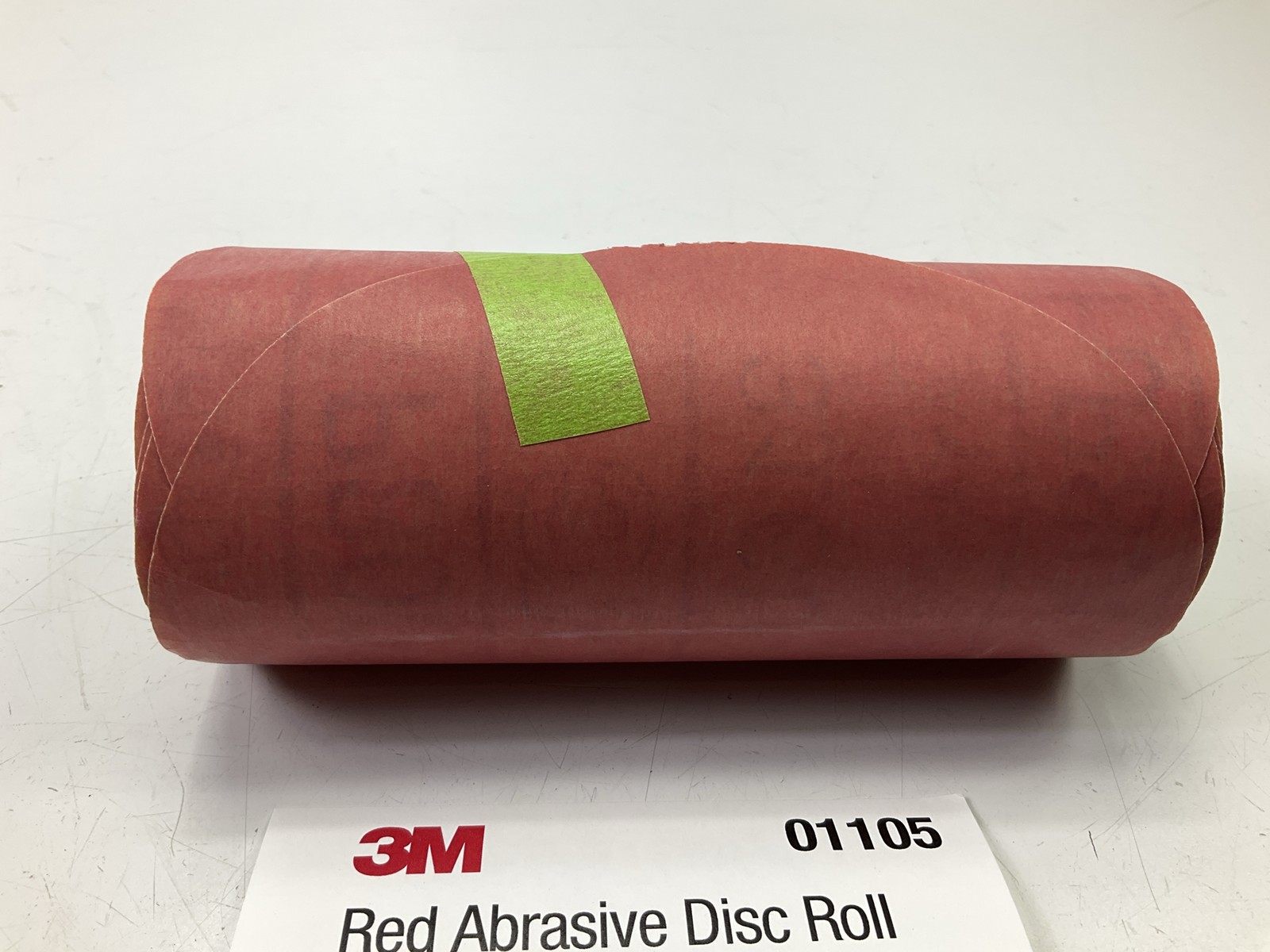3M 01105 Red Abrasive Stikit Sanding Disc, , 6 “, P800 Grade, 100 / Disc Roll