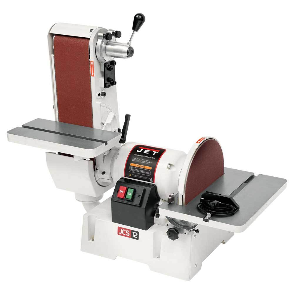 Jet JSG-6DC 115/230V 1-1/2HP, 1Ph 6″ x 48″ Belt / 12″ Disc Sander – 708599