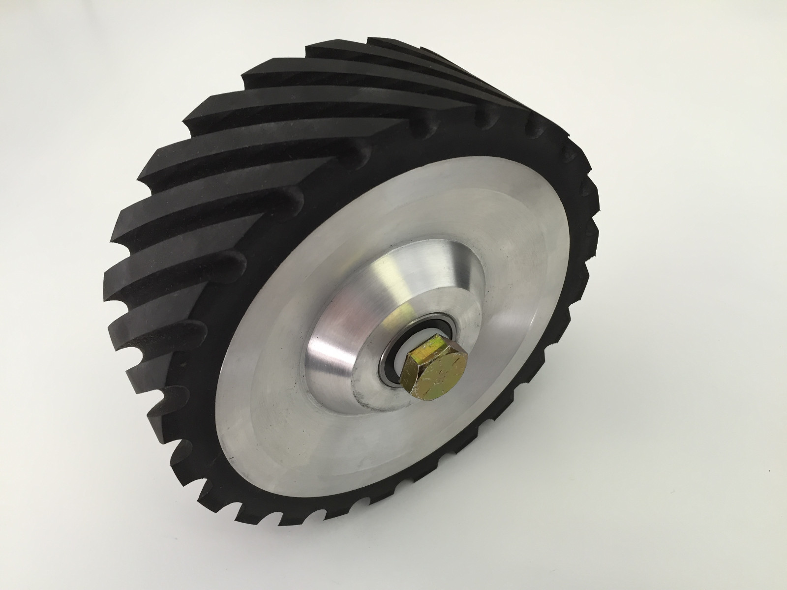 Belt Grinder RUBBER Wheel for 2×72″ knife making grinder