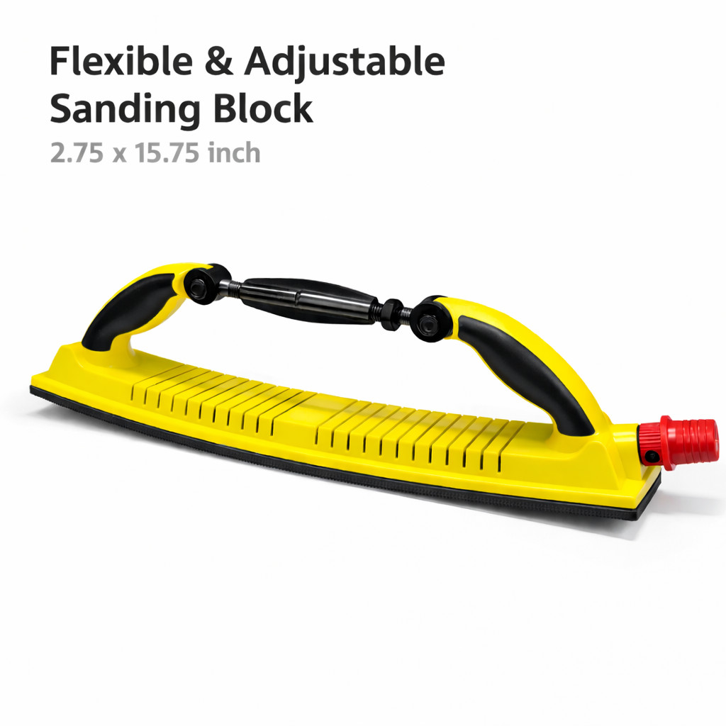 Sanding Block Hand Sander Woodworking Auto Paint Removal Flexible Sanding File
