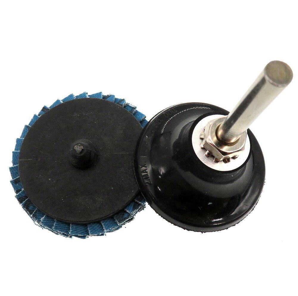 Flap Disc 50mm 2″ Zirconia Sanding Wheel 40 60 80 120 Grit Sander Grinding New