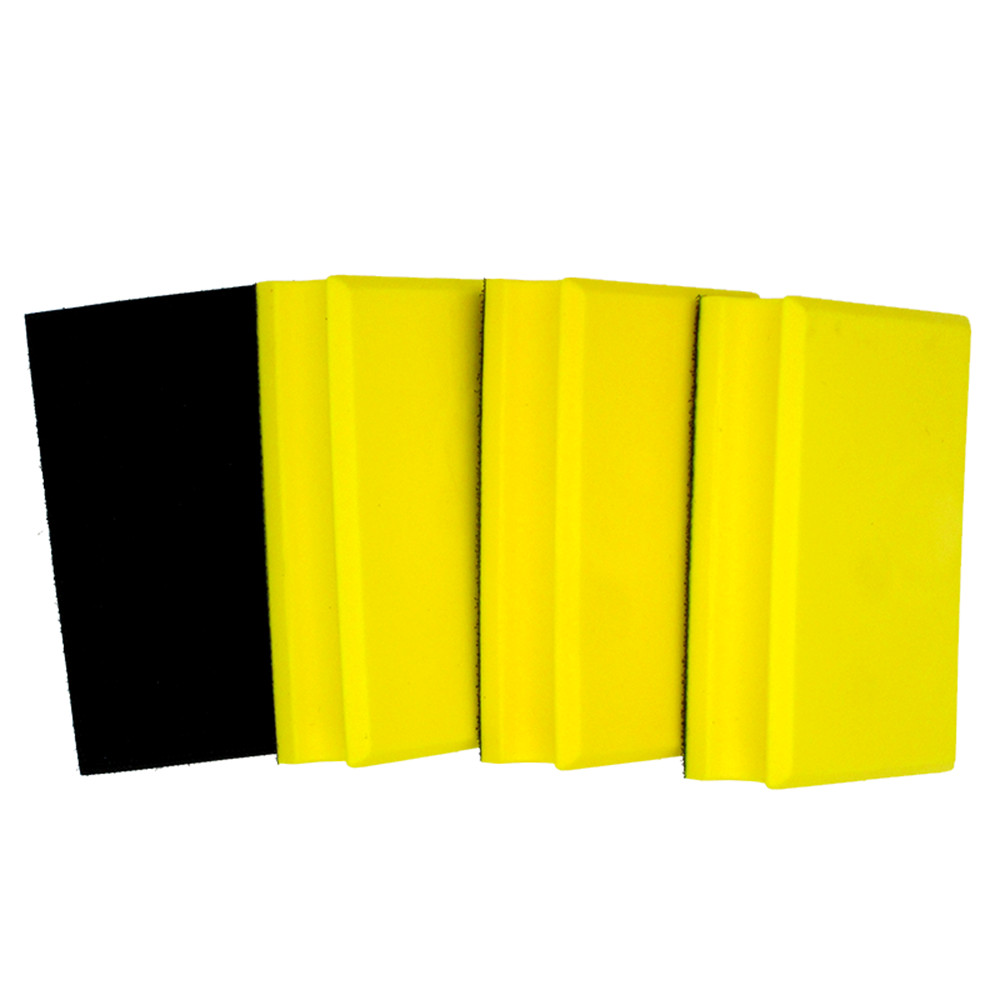 Hand Sanding Block Hook and Loop Backing Pad Polishing Auto Body Paint 71x120mm