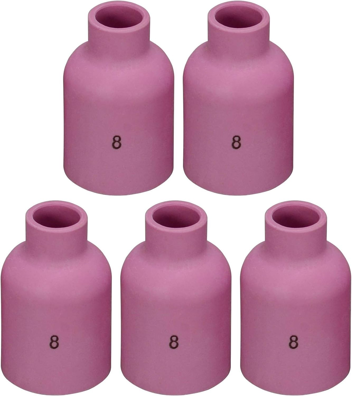TIG Gas Lens Alumina Nozzle Ceramic Cups Jumbo Large 57N74 8# 1/2″ 10pk